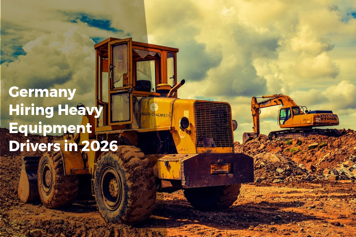Germany Hiring Heavy Equipment Drivers in 2026 - APPLY WORK
